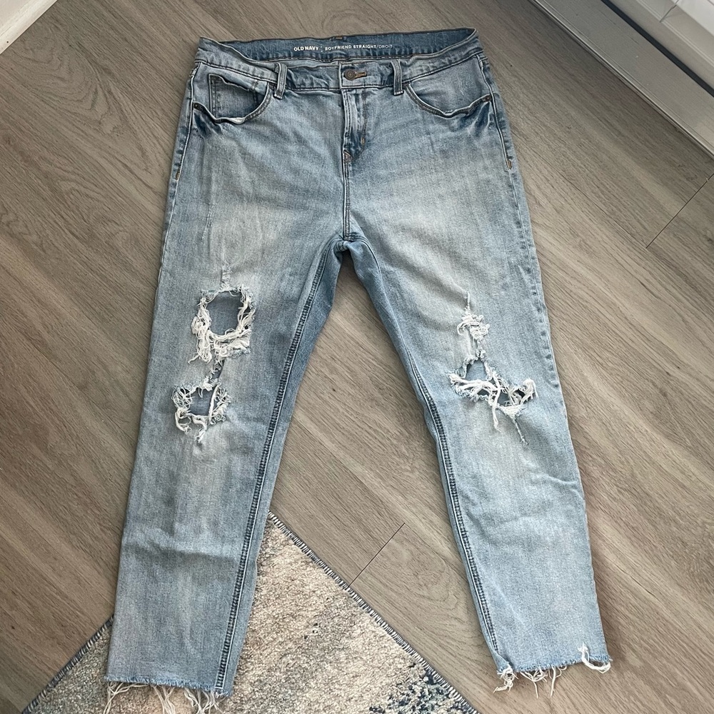 Old Navy Boyfriend Straight Denim Jean